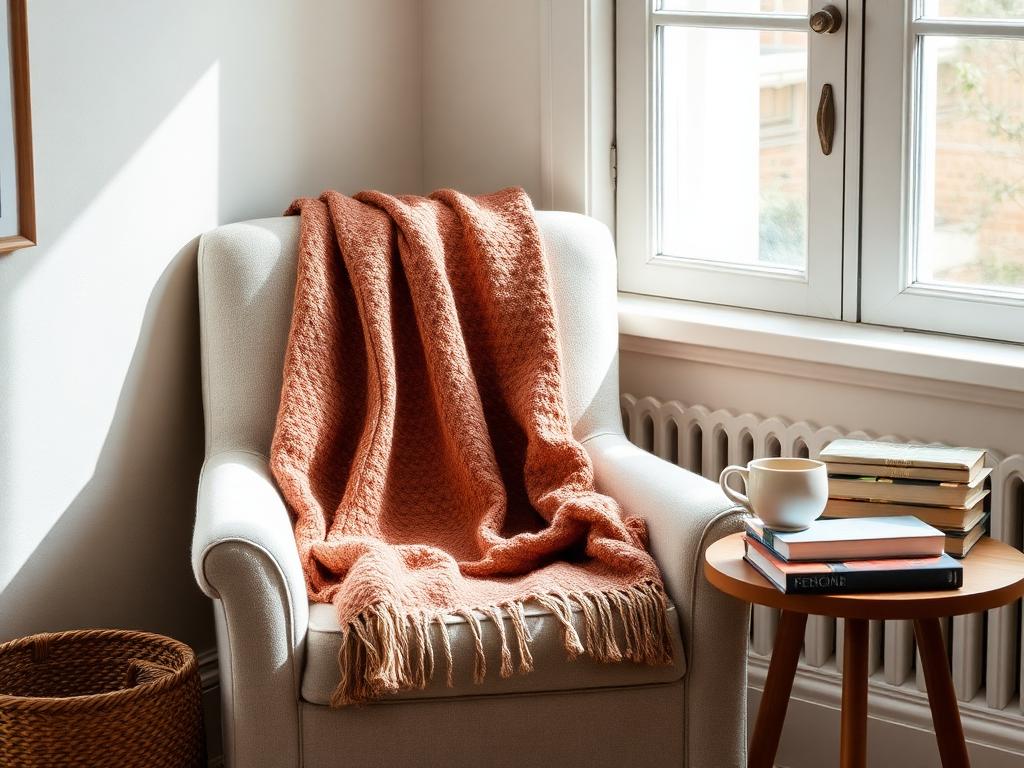 Building a reading nook for the long, quiet months